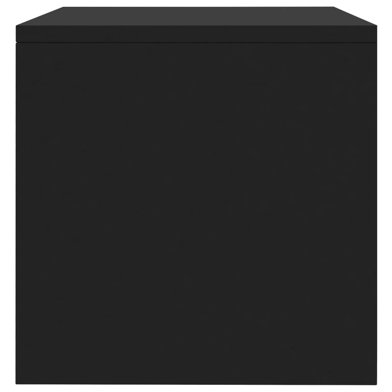 Nachtkastjes 2 st 40x30x30 cm bewerkt hout zwart MeubelReus