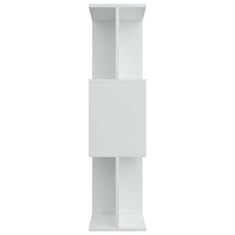 Boekenkast/kamerscherm 80x24x96 cm bewerkt hout wit MeubelReus