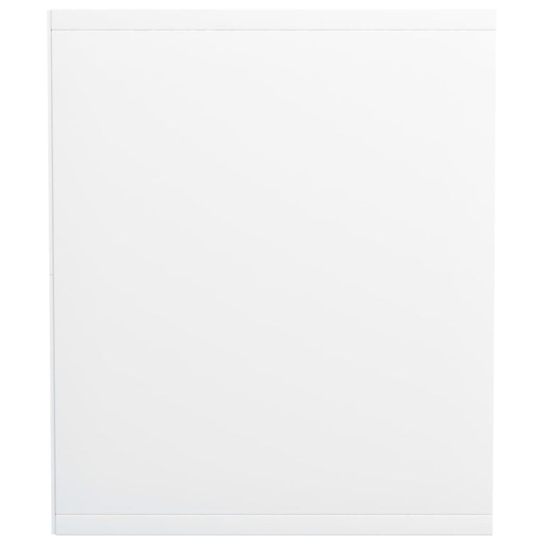 Boekenkast/tv-meubel 36x30x143 cm bewerkt hout wit MeubelReus