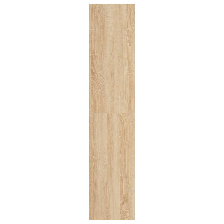 Boekenkast/tv-meubel 36x30x143cm bewerkt hout sonoma eikenkleur MeubelReus