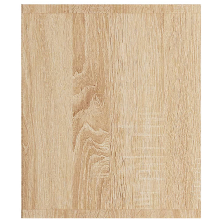 Boekenkast/tv-meubel 36x30x143cm bewerkt hout sonoma eikenkleur MeubelReus