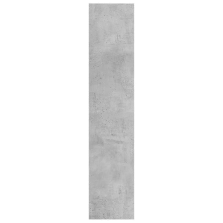 Boekenkast/tv-meubel 36x30x143 cm bewerkt hout betongrijs MeubelReus