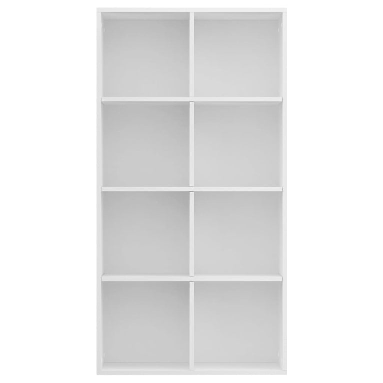 Boekenkast/dressoir 66x30x130 cm bewerkt hout wit MeubelReus