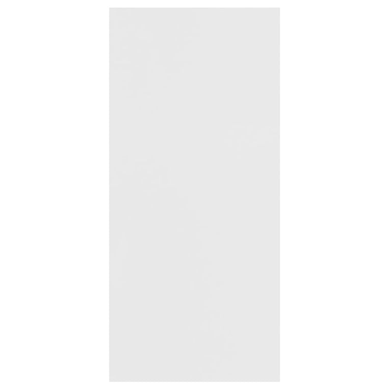 Boekenkast/dressoir 66x30x130 cm bewerkt hout wit MeubelReus