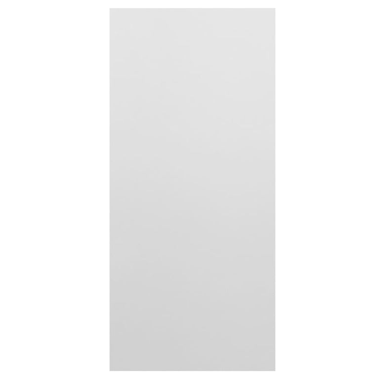 Boekenkast/dressoir 66x30x130 cm bewerkt hout hoogglans wit