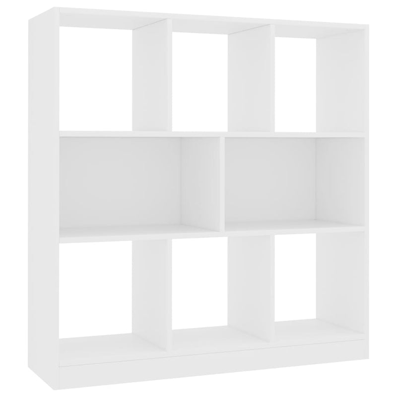 Boekenkast 97,5x29,5x100 cm bewerkt hout wit