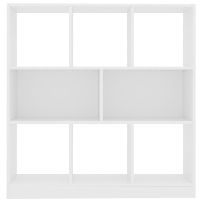 Boekenkast 97,5x29,5x100 cm bewerkt hout wit