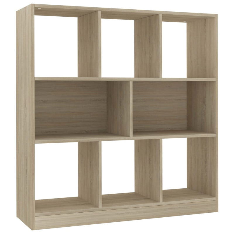Boekenkast 97,5x29,5x100 cm bewerkt hout sonoma eikenkleurig MeubelReus