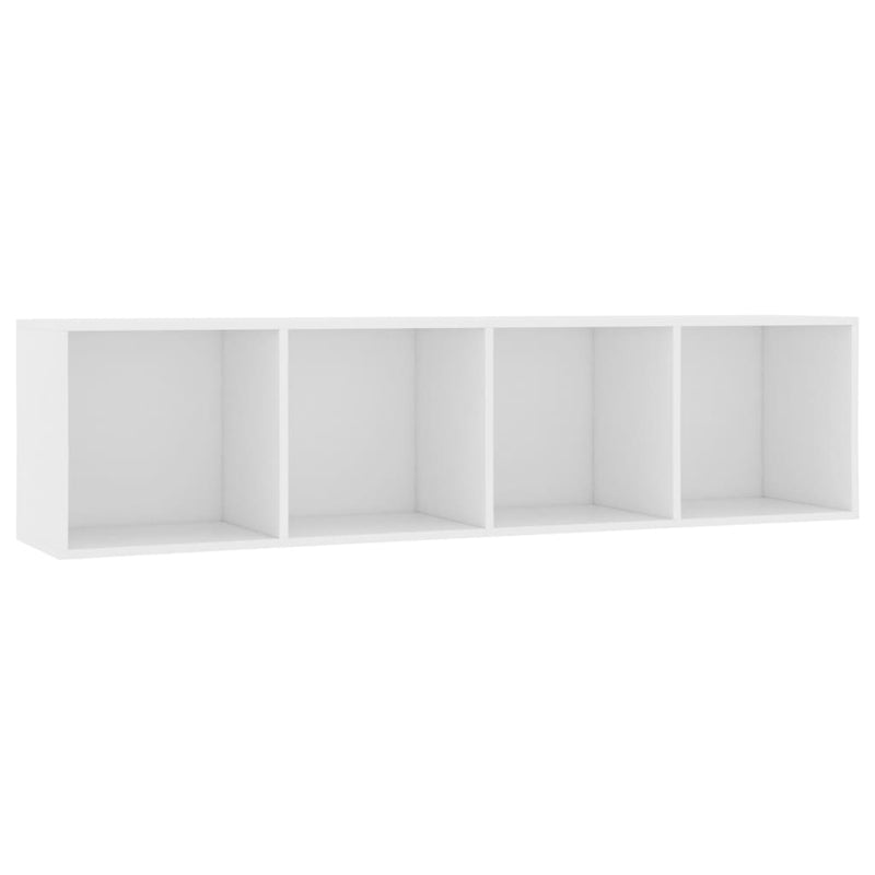 Boekenkast/tv-meubel 143x30x36 cm wit MeubelReus