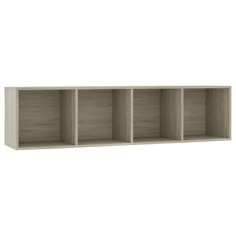 Boekenkast/tv-meubel 143x30x36 cm sonoma eikenkleurig MeubelReus