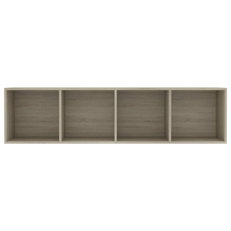 Boekenkast/tv-meubel 143x30x36 cm sonoma eikenkleurig MeubelReus
