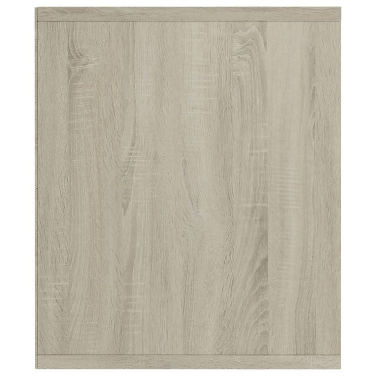 Boekenkast/tv-meubel 143x30x36 cm sonoma eikenkleurig MeubelReus