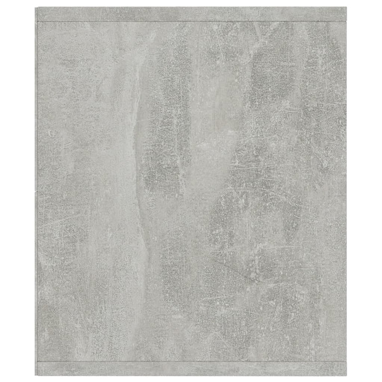 Boekenkast/tv-meubel 143x30x36 cm betongrijs MeubelReus