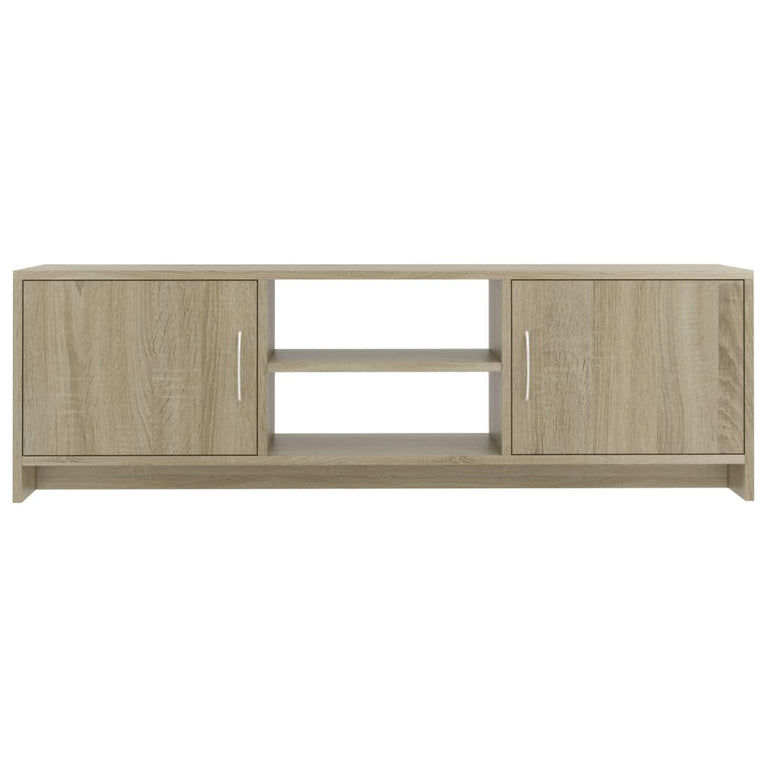 Tv-meubel 120x30x37,5 cm bewerkt hout sonoma eikenkleurig