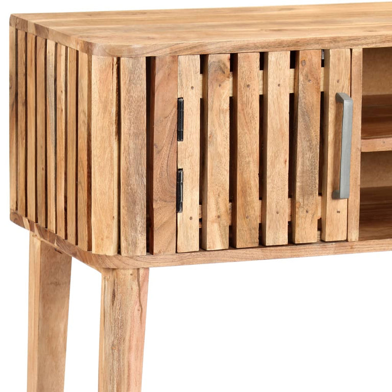 Wandtafel 120x35x76 cm massief acaciahout MeubelReus