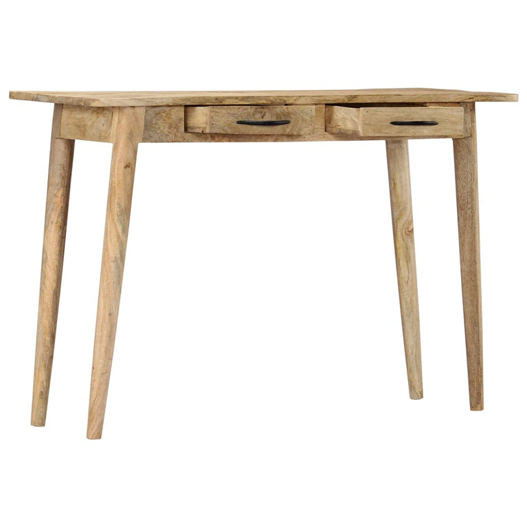 Wandtafel 115x40x75 cm massief ruw mangohout MeubelReus
