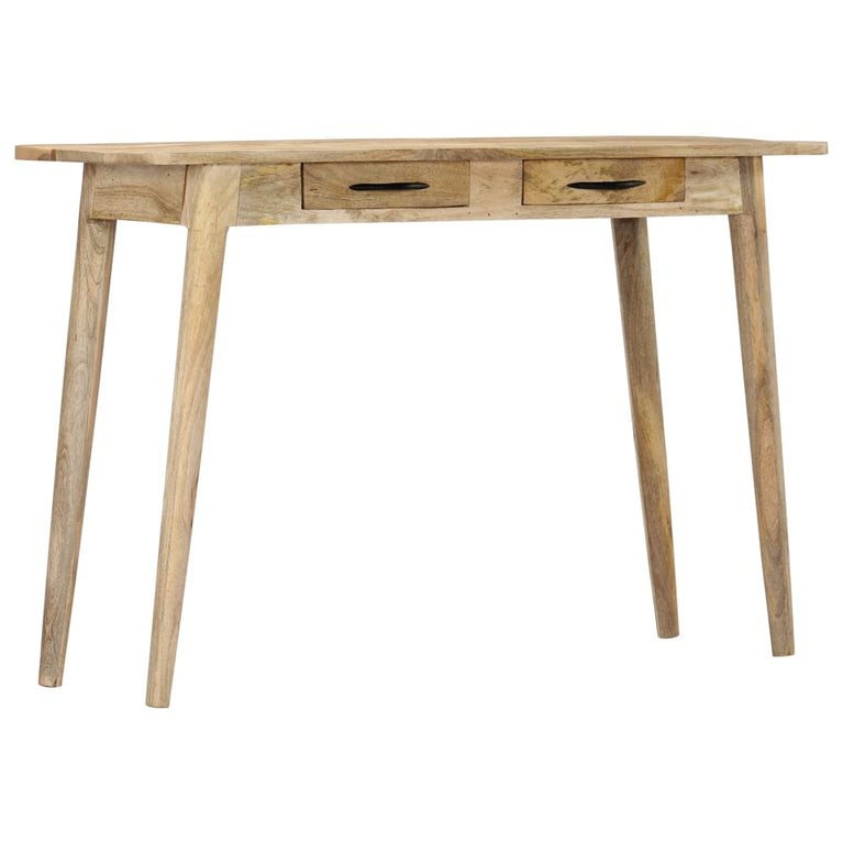 Wandtafel 115x40x75 cm massief ruw mangohout MeubelReus