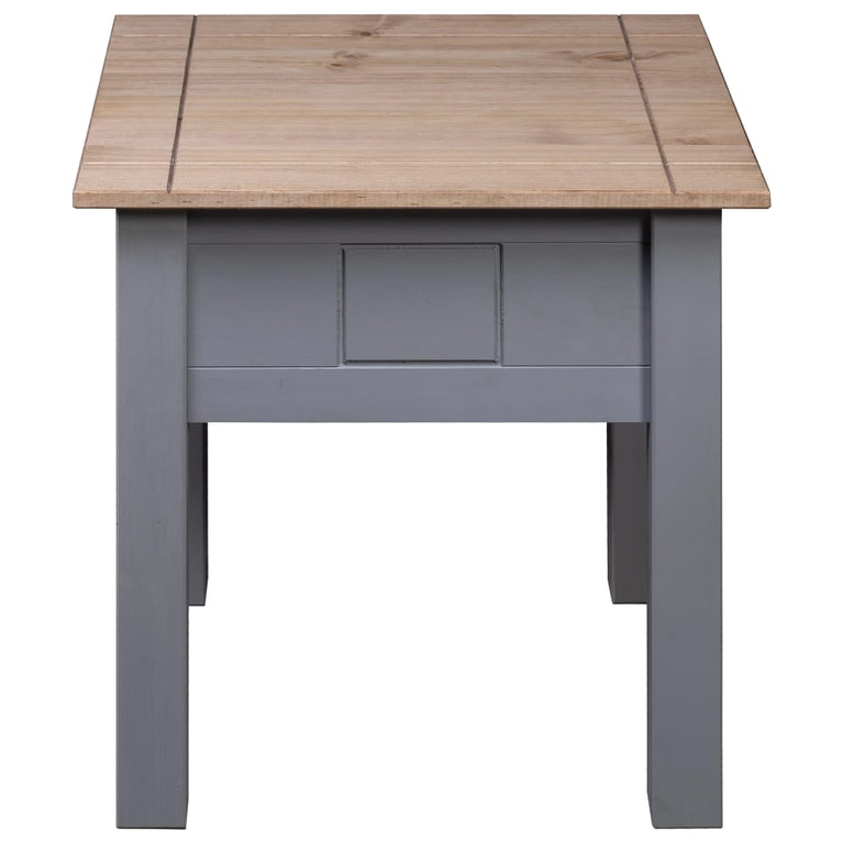 Nachtkastje Panama Range 50,5x50,5x52,5 cm grenenhout grijs MeubelReus