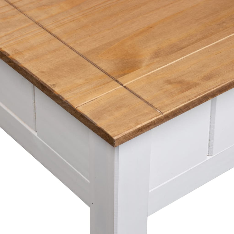 Salontafel Panama Range 100x60x45 cm massief grenenhout wit MeubelReus