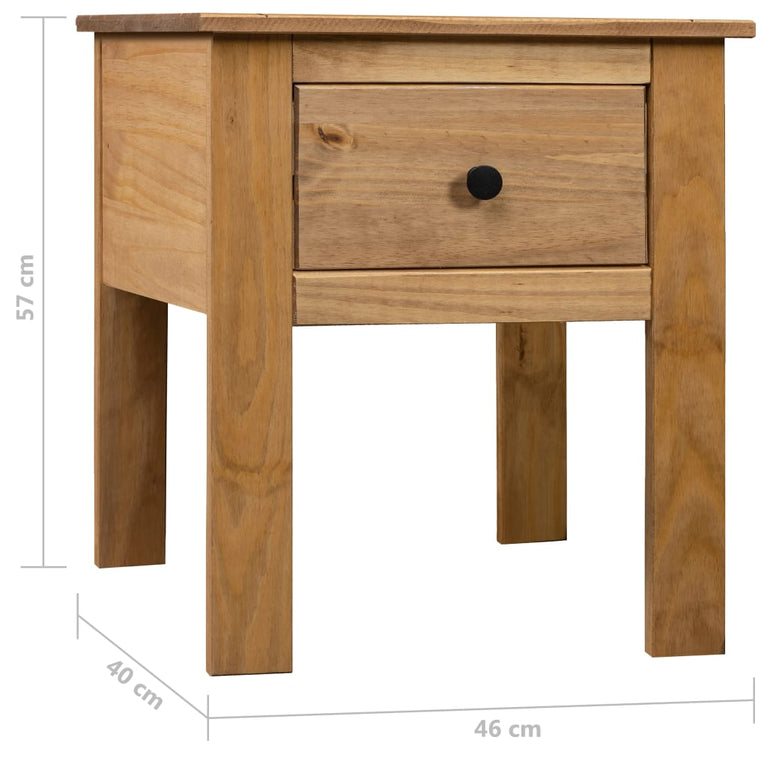 Nachtkastje Panama Range 46x40x57 cm grenenhout MeubelReus