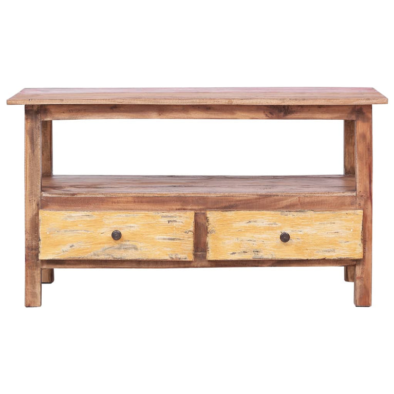 Tv-meubel 90x40x50 cm massief gerecycled hout MeubelReus