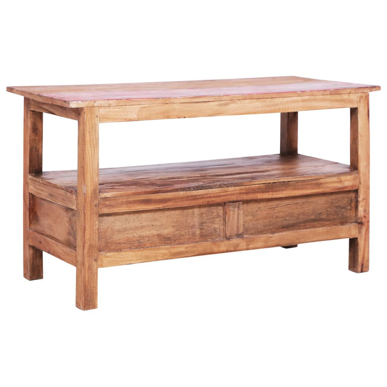 Tv-meubel 90x40x50 cm massief gerecycled hout MeubelReus