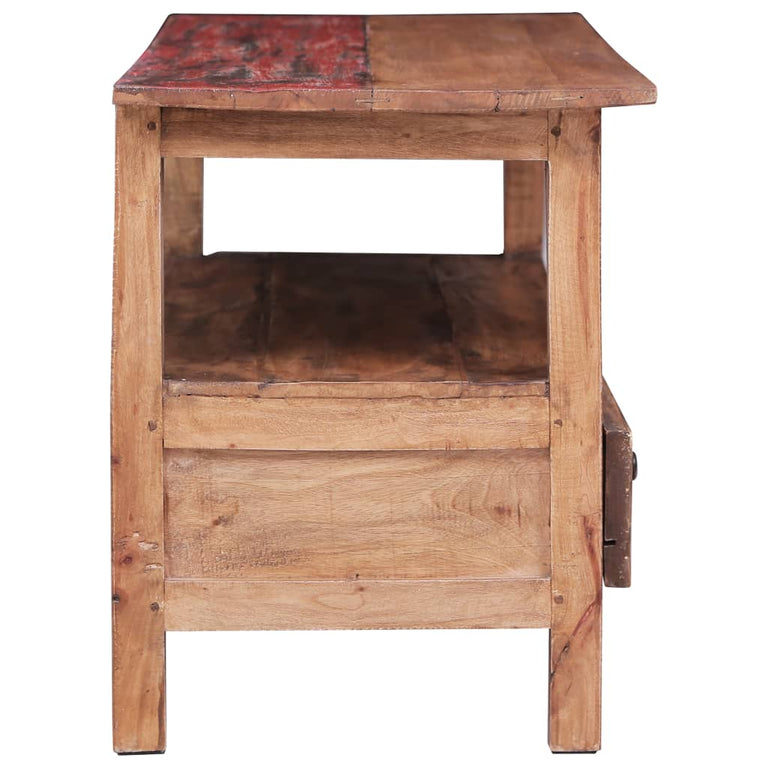 Tv-meubel 90x40x50 cm massief gerecycled hout MeubelReus