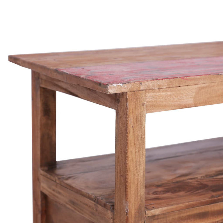 Tv-meubel 90x40x50 cm massief gerecycled hout MeubelReus