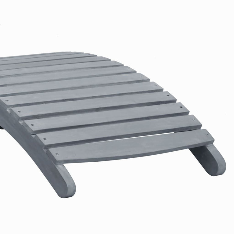 Ligbed massief acaciahout greywash MeubelReus