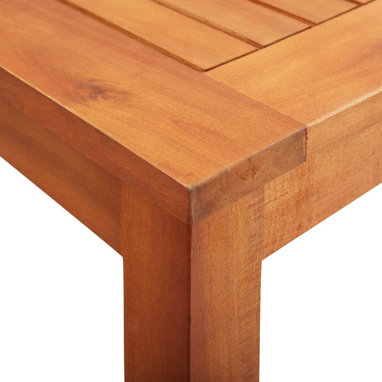 Tuintafel 88x88x74 cm massief acaciahout MeubelReus