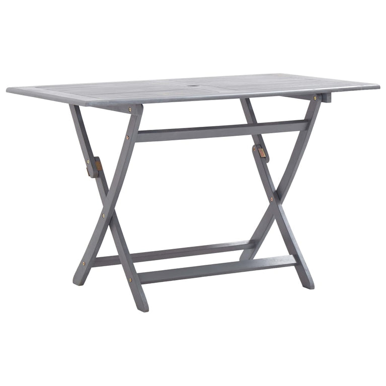 Tuintafel inklapbaar 120x70x75 cm massief acaciahout MeubelReus