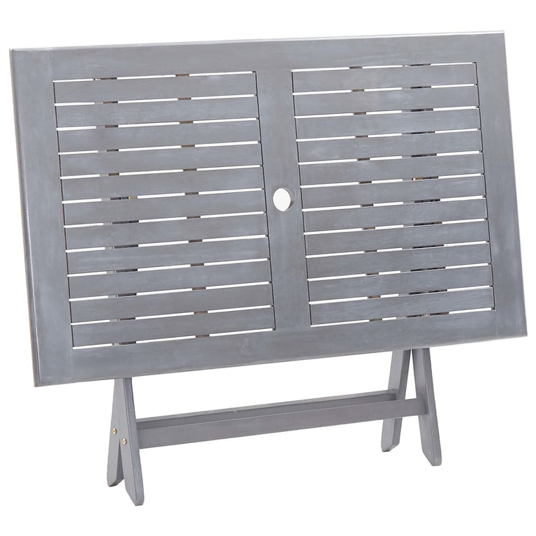 Tuintafel inklapbaar 120x70x75 cm massief acaciahout MeubelReus