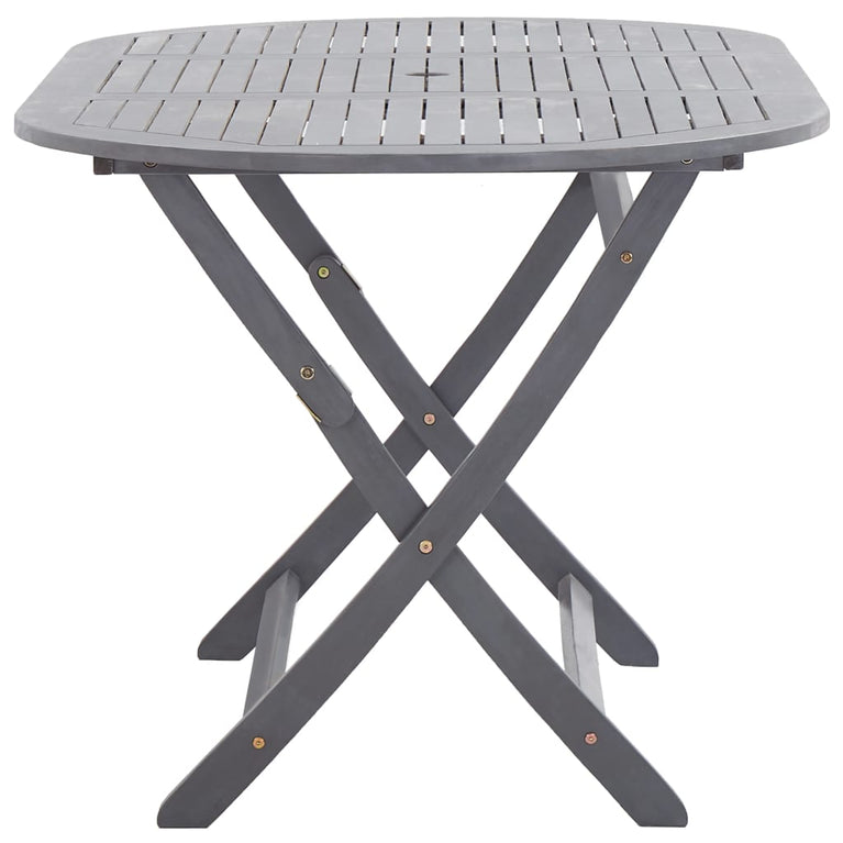 Tuintafel inklapbaar 160x85x75 cm massief acaciahout MeubelReus