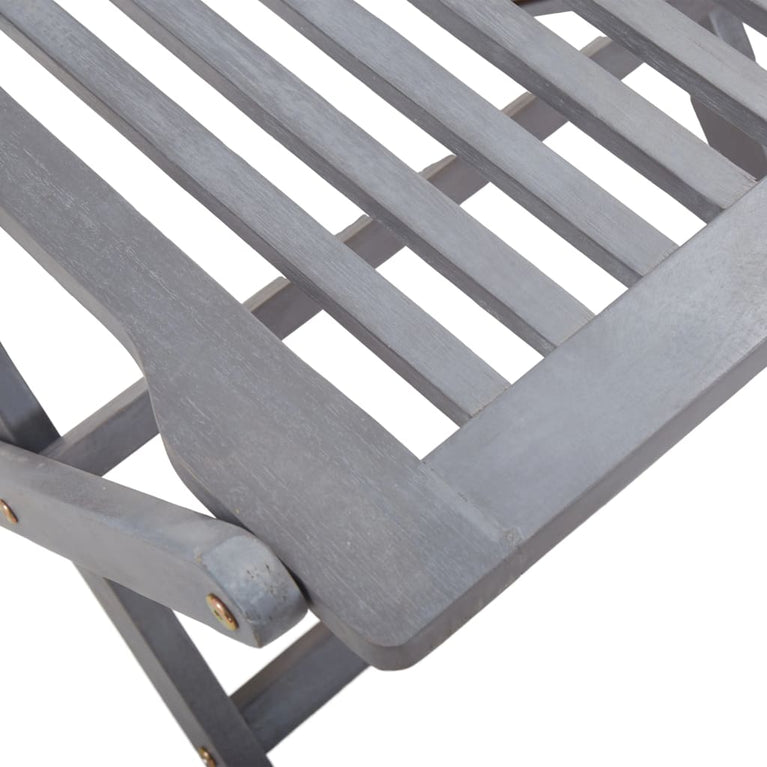 Tuinstoelen 4 st inklapbaar massief acaciahout MeubelReus