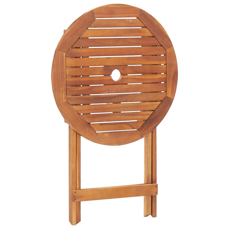 Tuintafel inklapbaar 60x75 cm massief acaciahout MeubelReus