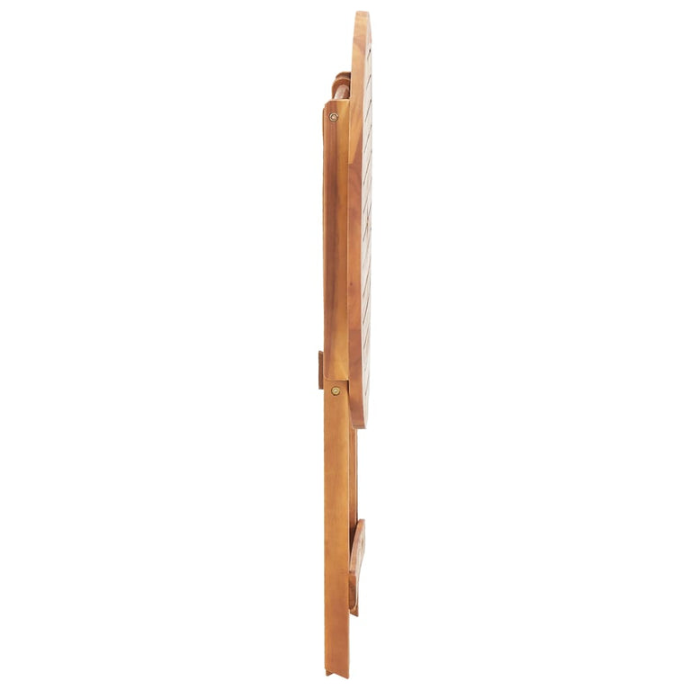 Tuintafel inklapbaar 60x75 cm massief acaciahout MeubelReus