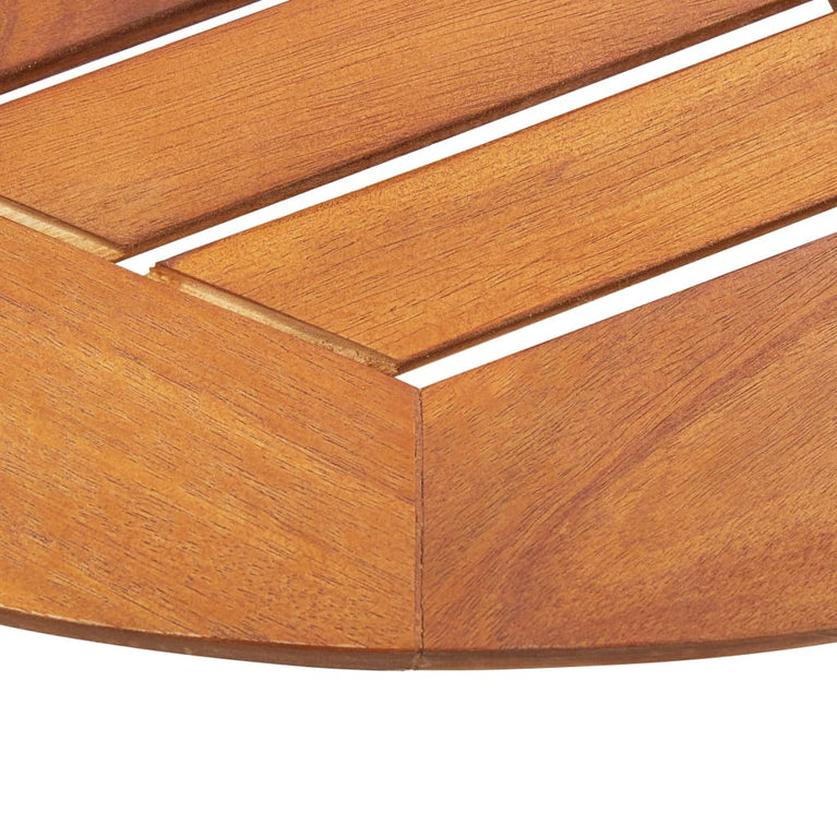 Tuintafel inklapbaar 90x75 cm massief acaciahout MeubelReus