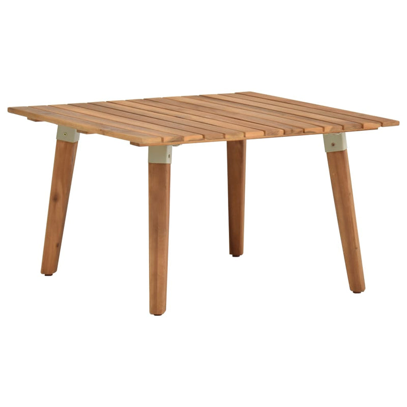 Tuintafel 60x60x36 cm massief acaciahout MeubelReus