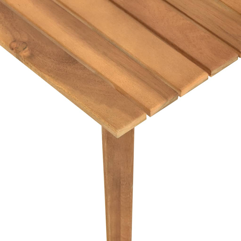 Tuintafel 60x60x36 cm massief acaciahout MeubelReus