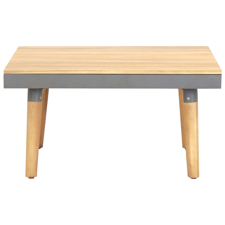 Tuintafel 60x60x31,5 cm massief acaciahout MeubelReus