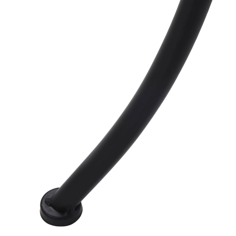 Bistrotafel mozaïek 60 cm keramiek oranje en grijs