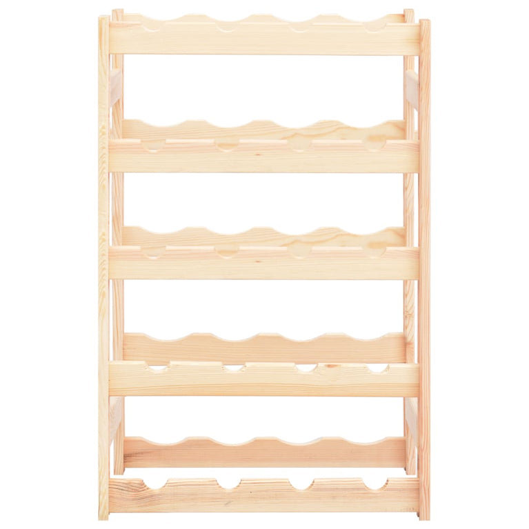 Wijnrek voor 20 flessen grenenhout MeubelReus