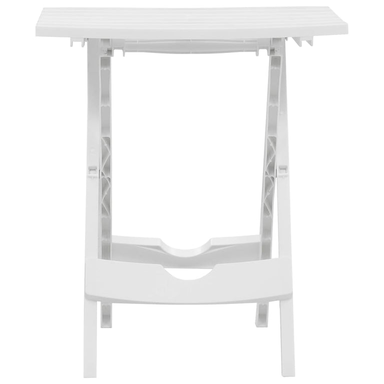 Tuintafel inklapbaar 45,5x38,5x50 cm wit MeubelReus
