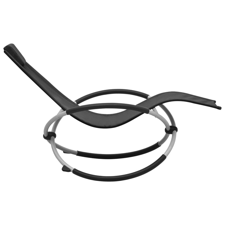 Kinderligbed staal zwart MeubelReus