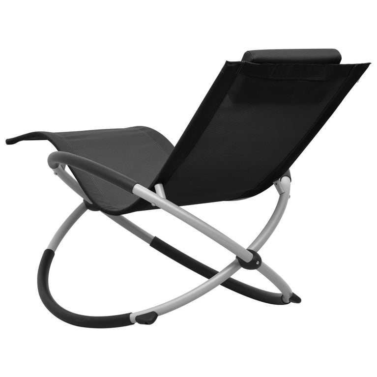 Kinderligbed staal zwart MeubelReus