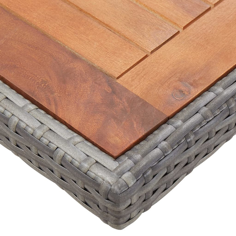 13-delige Tuinset met kussens poly rattan antracietkleurig MeubelReus