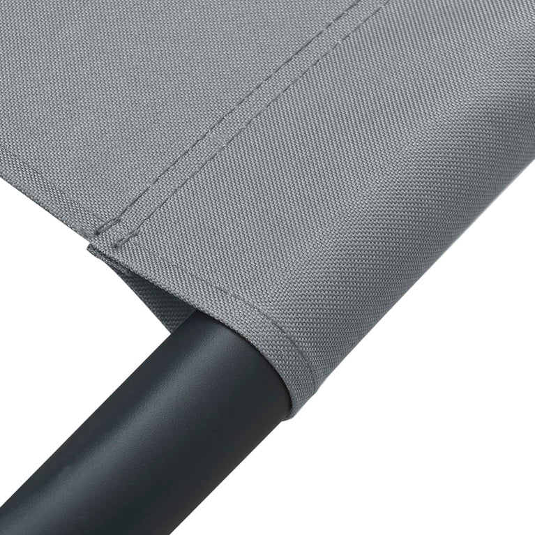 Loungebed met luifel grijs MeubelReus
