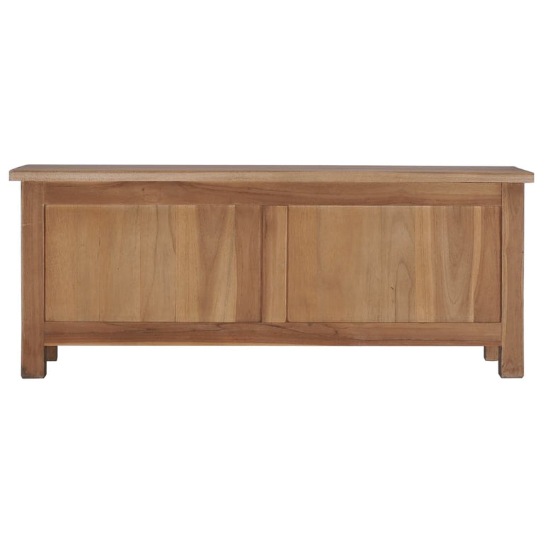 Tv-meubel 90x30x35 cm massief teakhout MeubelReus