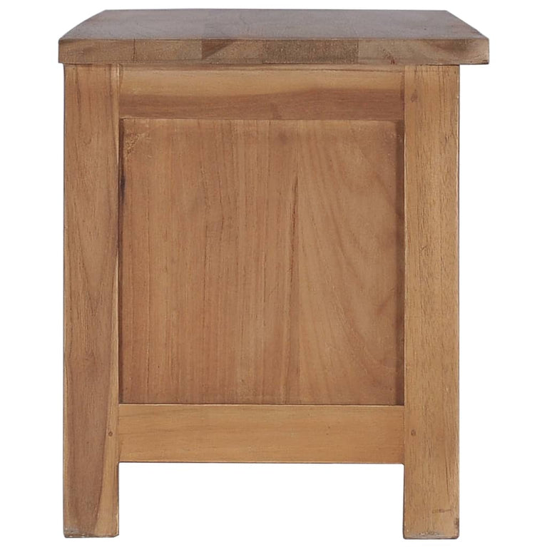 Tv-meubel 90x30x35 cm massief teakhout MeubelReus
