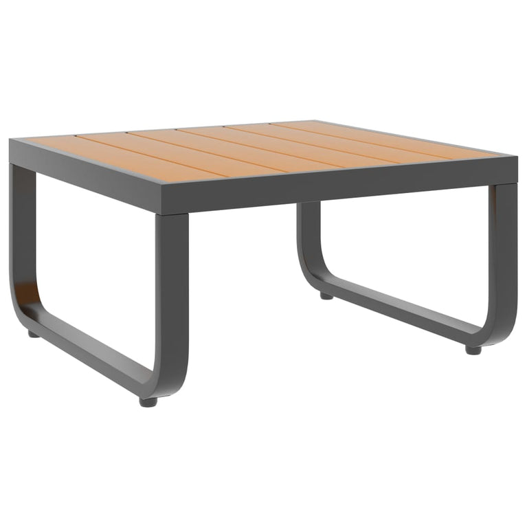 4-delige Tuinhoekbankenset met kussens aluminium en HKC MeubelReus